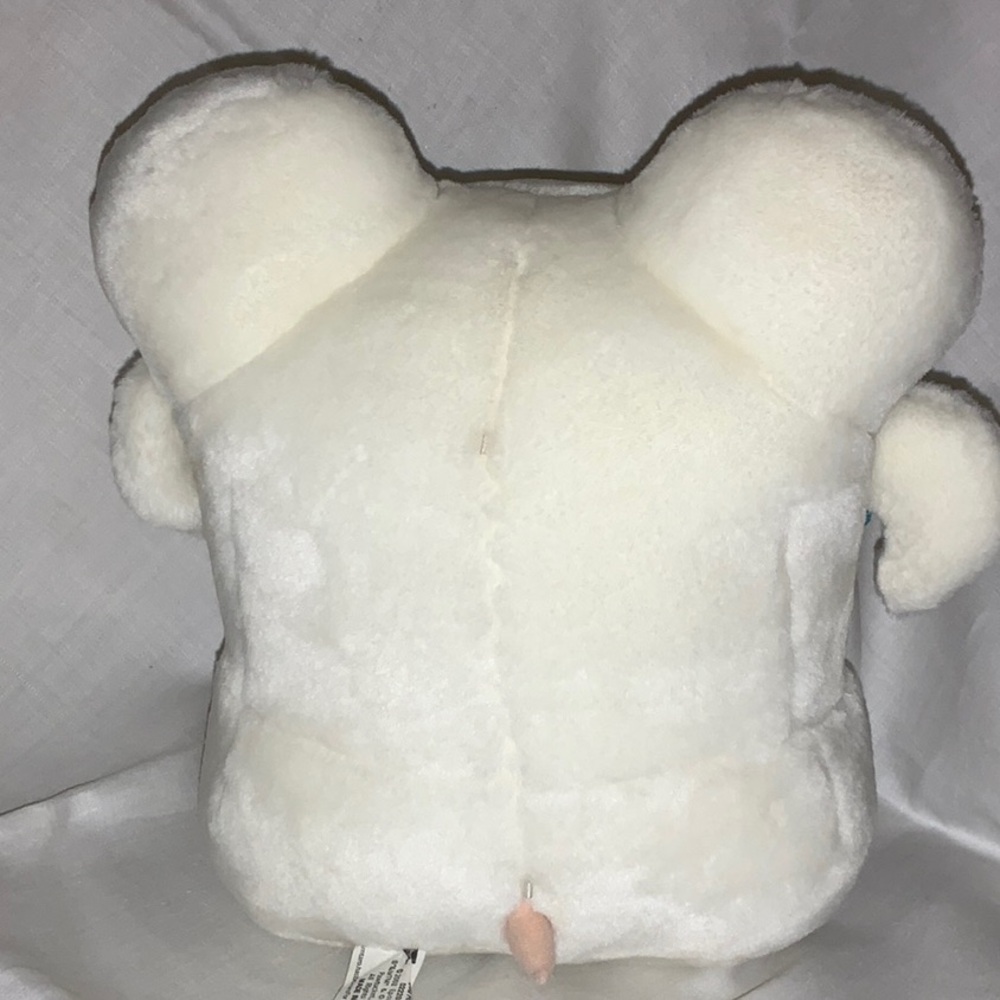 Hamtaro Bijou Ham-Ham Hamster Plush White and Pink 2002 Japanese Manga Anime - Picture 3 of 11